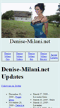 Mobile Screenshot of denise-milani.net